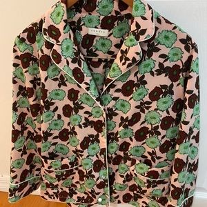 Sandro button down blouse